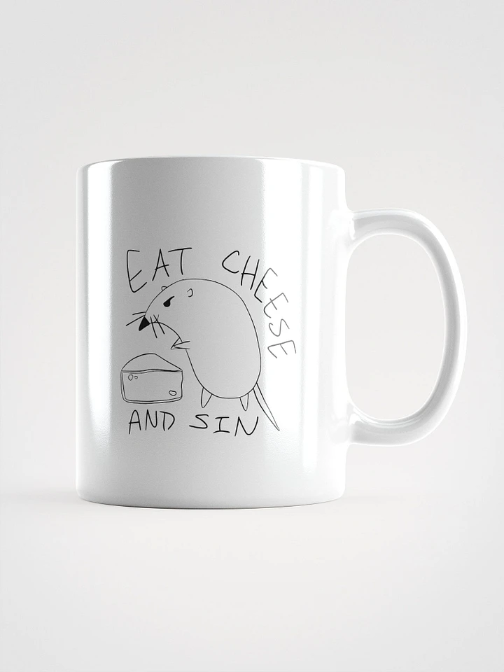 Eat Cheese and Sin Mug product image (1)