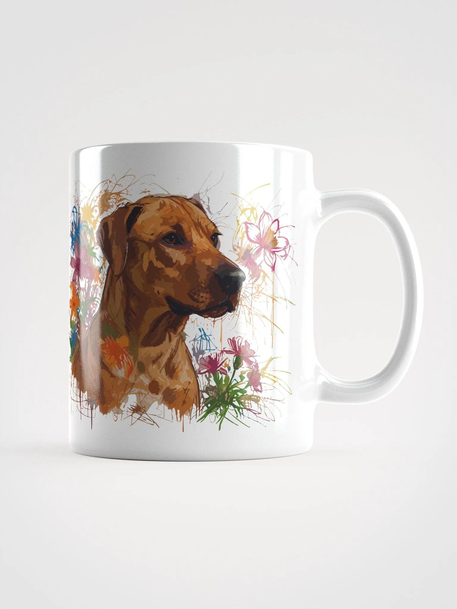 Scribbles Rhodesian Ridgeback 5 , Mug product image (1)