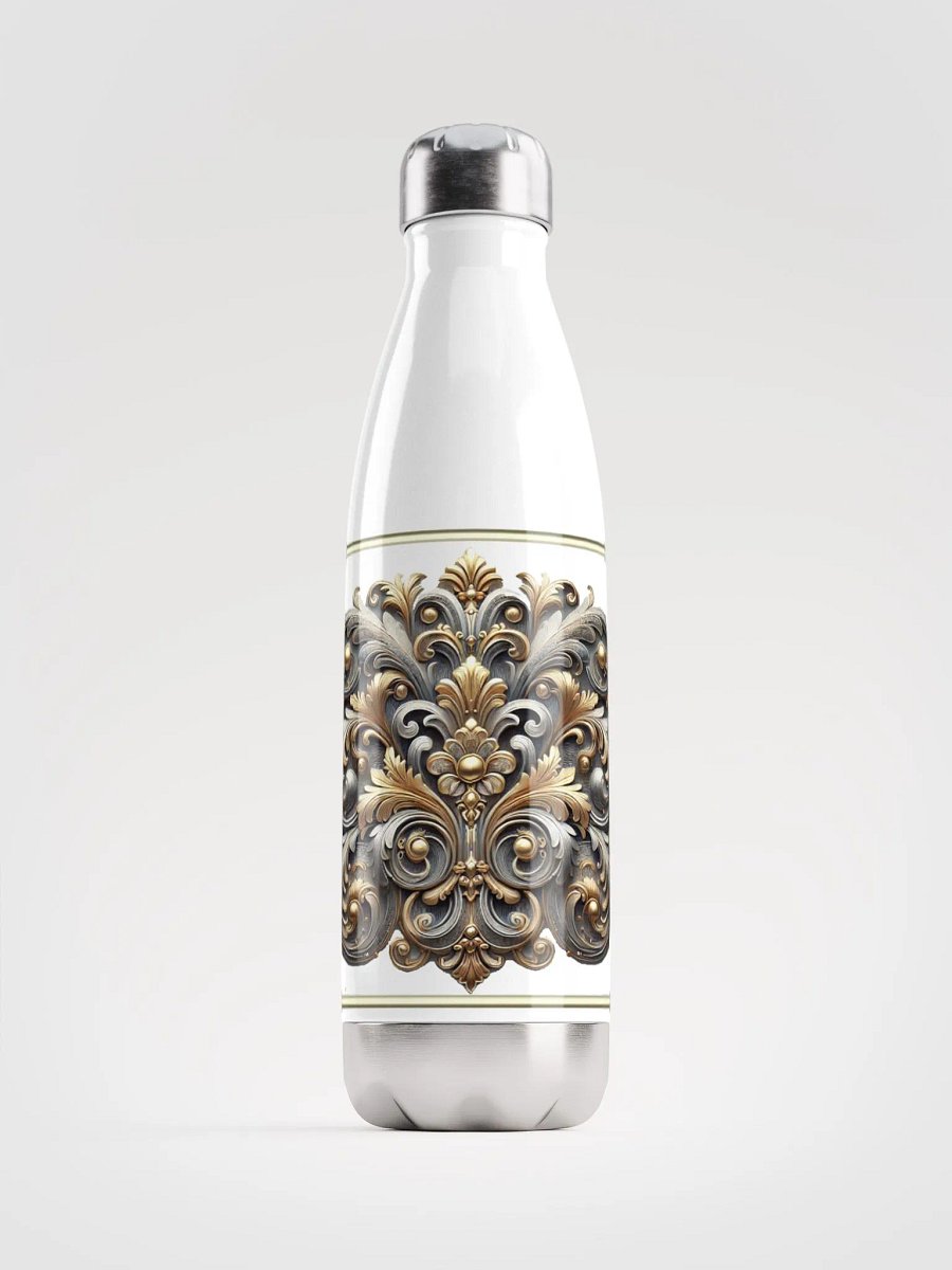 Opulent Scrollwork Stainless Steel Water Bottle product image (1)