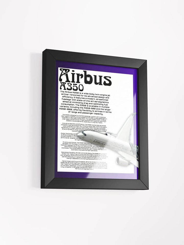 Airbus A350: Wide-Body Excellence Poster product image (2)