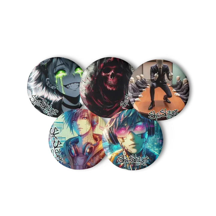 ShsSlayer Pin Button Set product image (3)