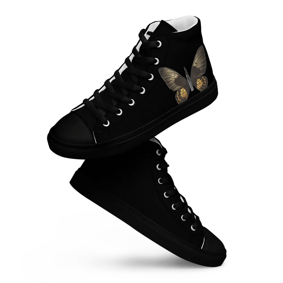 On The Wings Of A Butterfly Canvas Shoes product image (8)