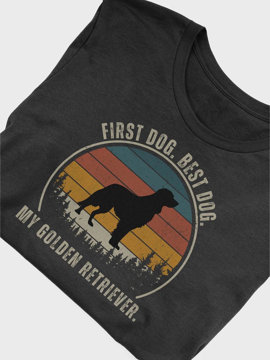 Golden Retriever Silhouette Tee product image (25)