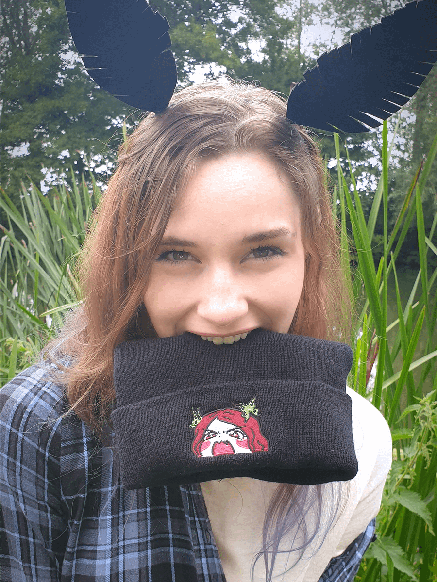 lunamothAngry Beanie product image (2)