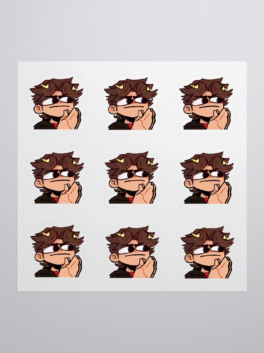 Nukeri Emote Sticker Set - 9x Hmm product image (1)