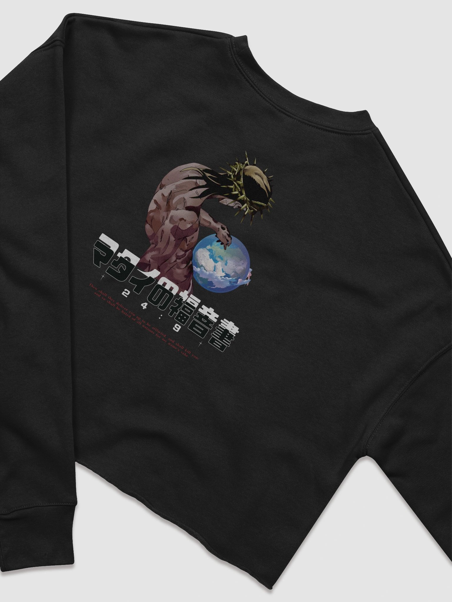 Jesus' Bizarre Adventure Crop Sweatshirt product image (10)