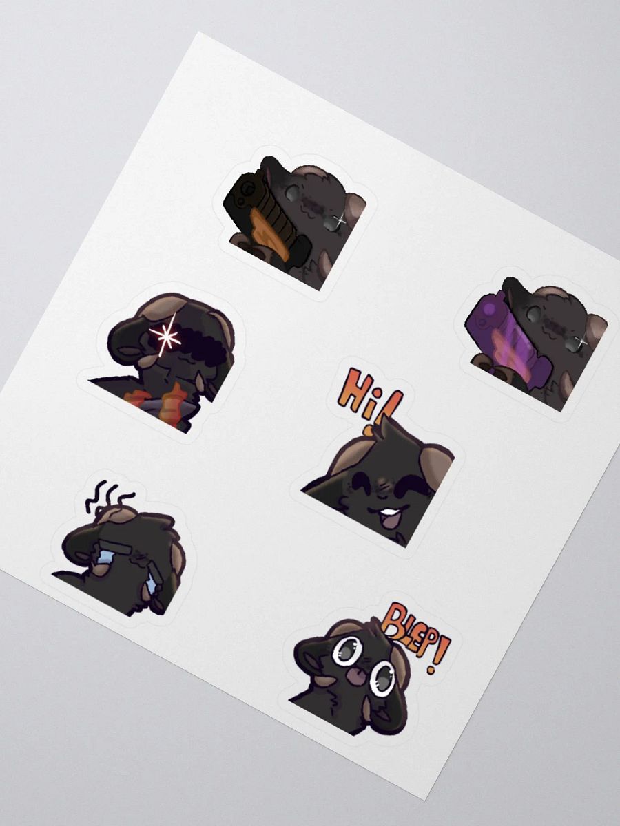 Classic Goat Emote Stickers product image (4)