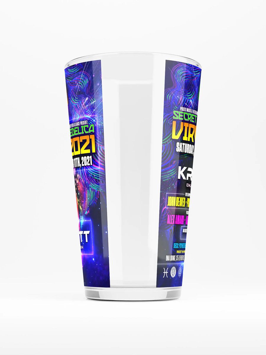 Virgo 2021 Shaker Pint Glass product image (5)