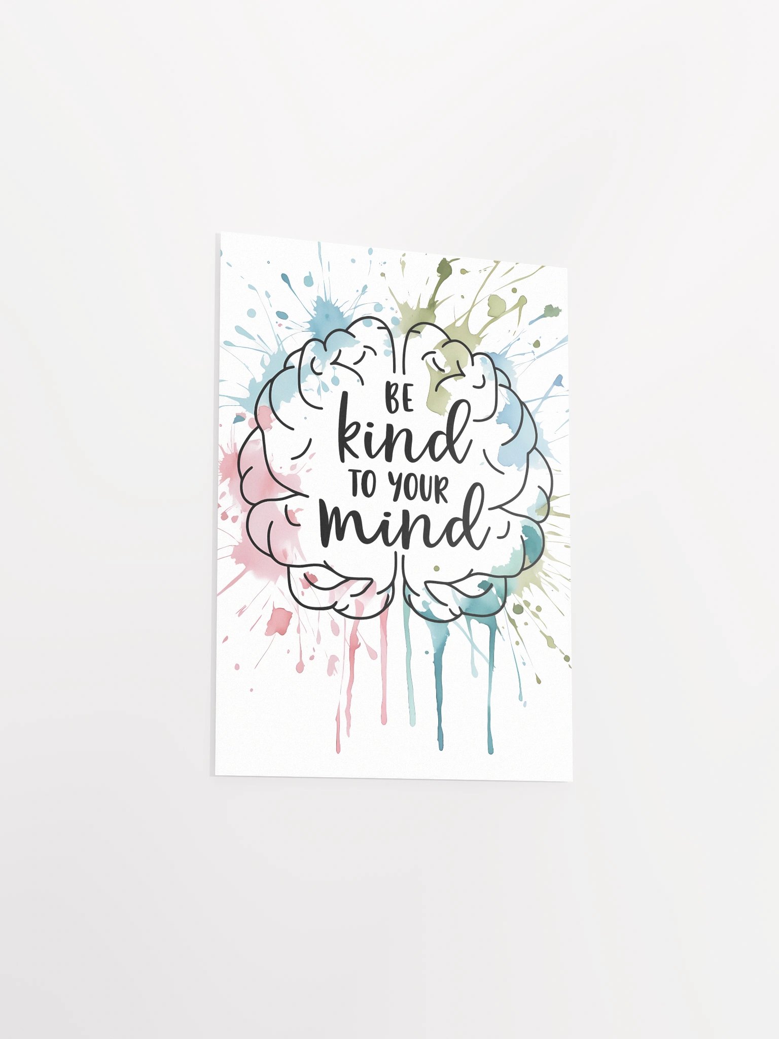 Be Kind to Your Mind Poster Print product image (3)
