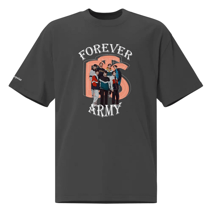 Oversized Forever Army T-shirt product image (1)