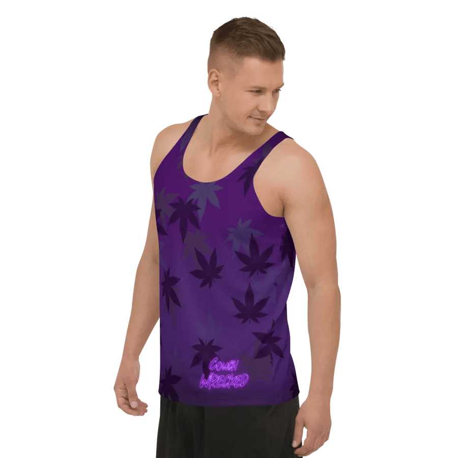 Tank Top Leafy Purple product image (9)