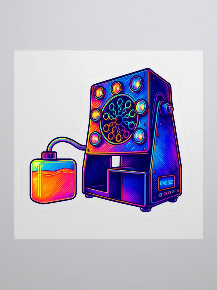 Theatrically Jerry: "Bubble Machine Dreams" Kiss Cut Stickers product image (1)