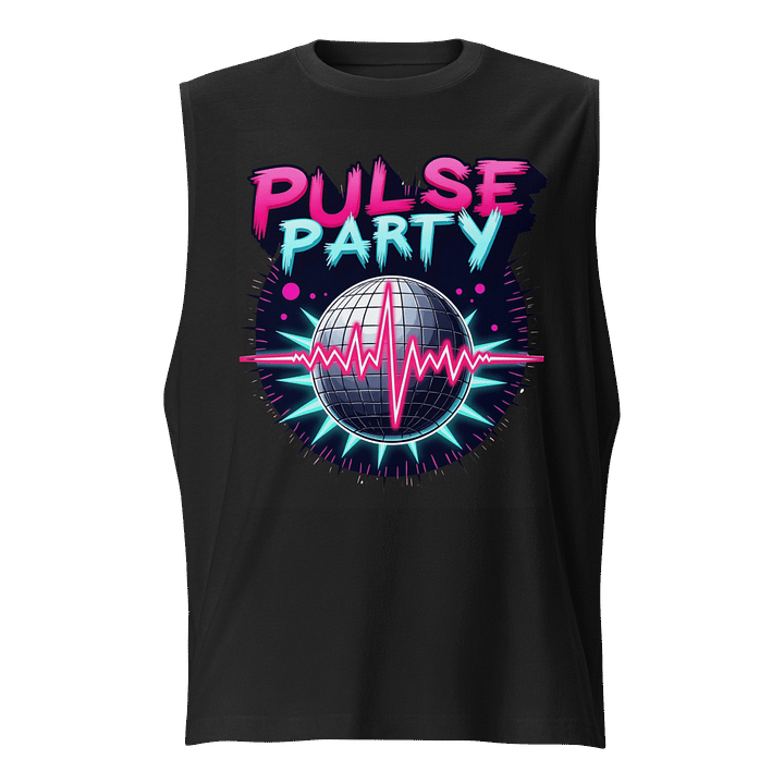 PULSE PARTY Disco Ball Muscle Tank product image (1)