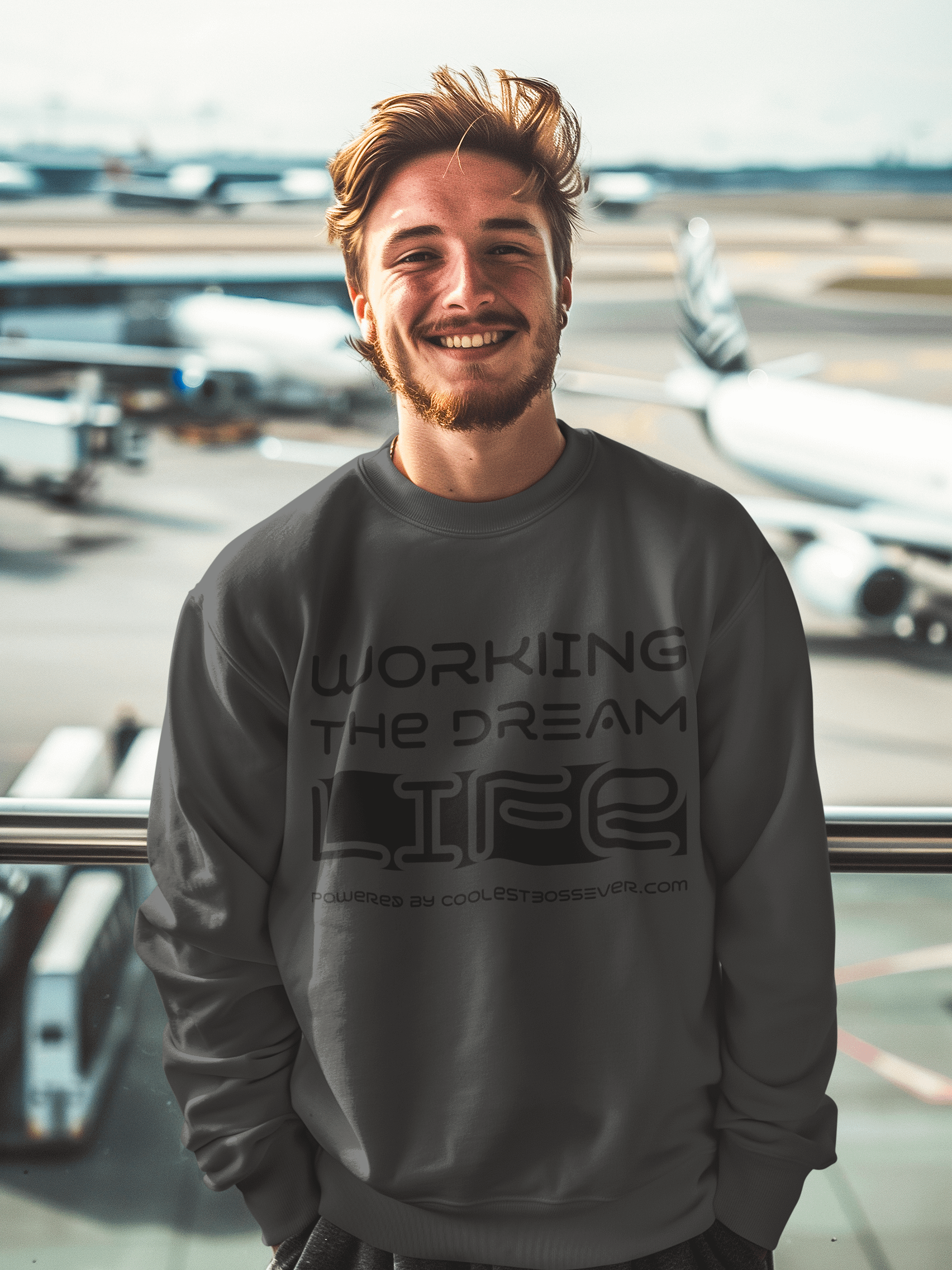 Coolest Boss Ever | Cotton Heritage Unisex Premium Sweatshirt | Ultimate Comfort & Boss-Level Style product image (6)