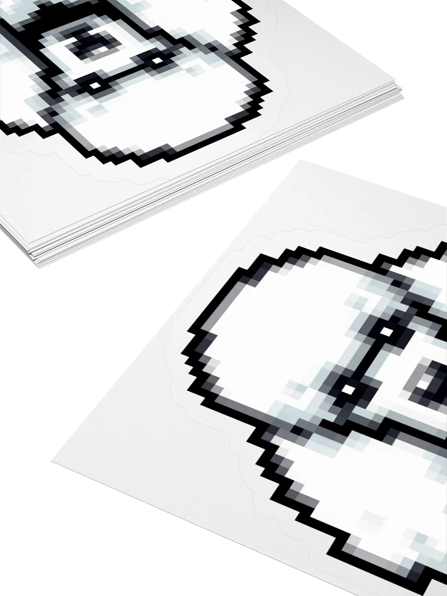 Pixel Poodle Sticker Available In 3 Sizes product image (6)
