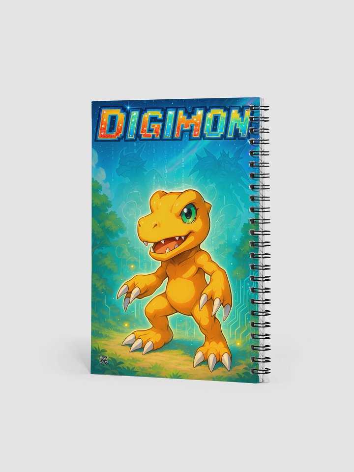 Digimon – Agumon Digital Flame Spiral Notebook product image (2)