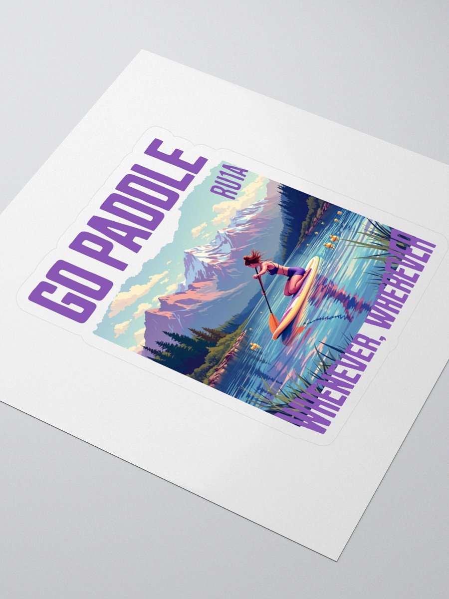 Go Paddle, Whenever, Wherever Stickers product image (3)