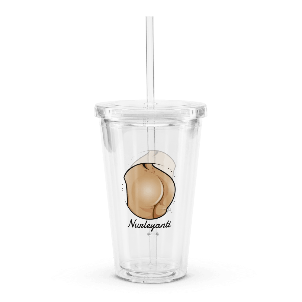 Booty plastic tumbler product image (2)