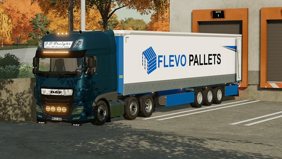 [FS22] DAF XF 106 J.B Freight product image (5)