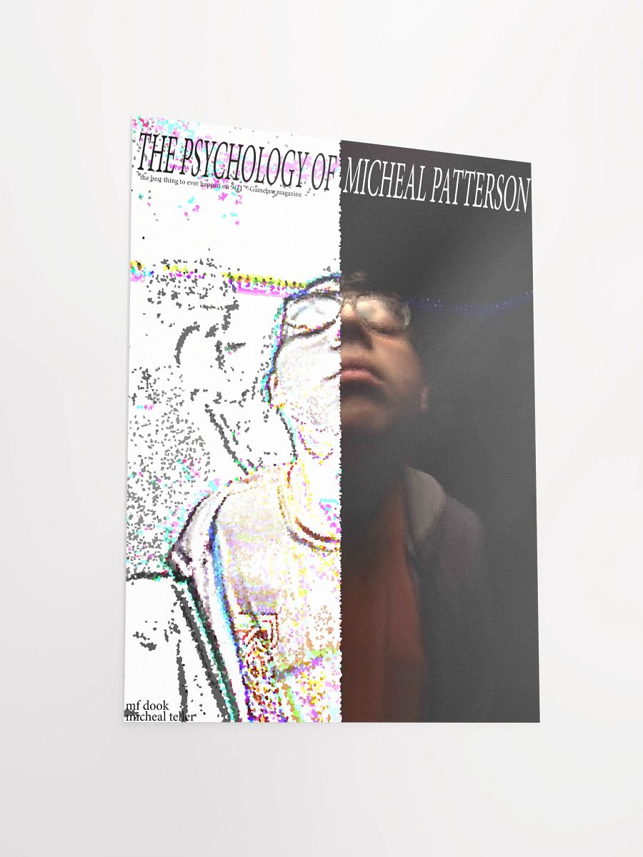 THE PSYCHOLOGY OF MICHEAL PATTERSON official film poster product image (3)