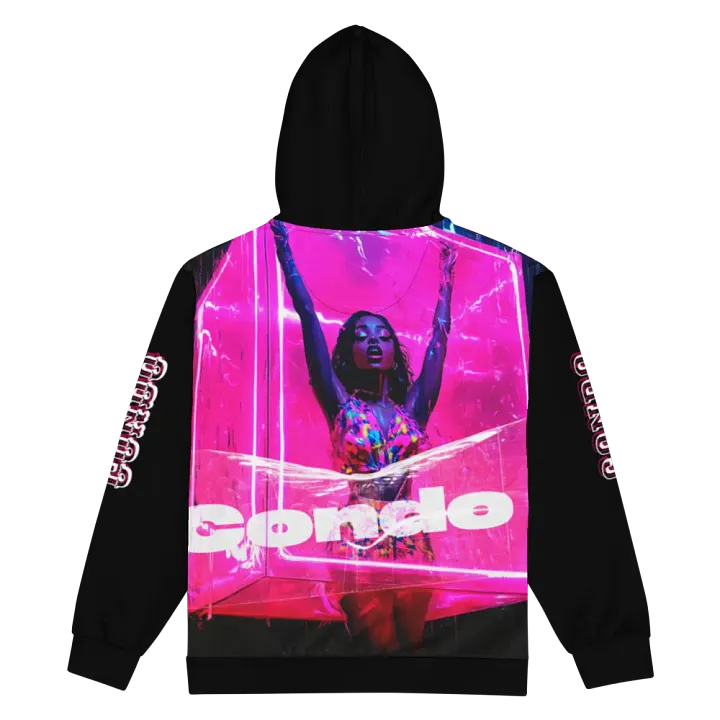 BONI FAAS - CONDO Electric Dreams Recycled Zip Hoodie product image (2)