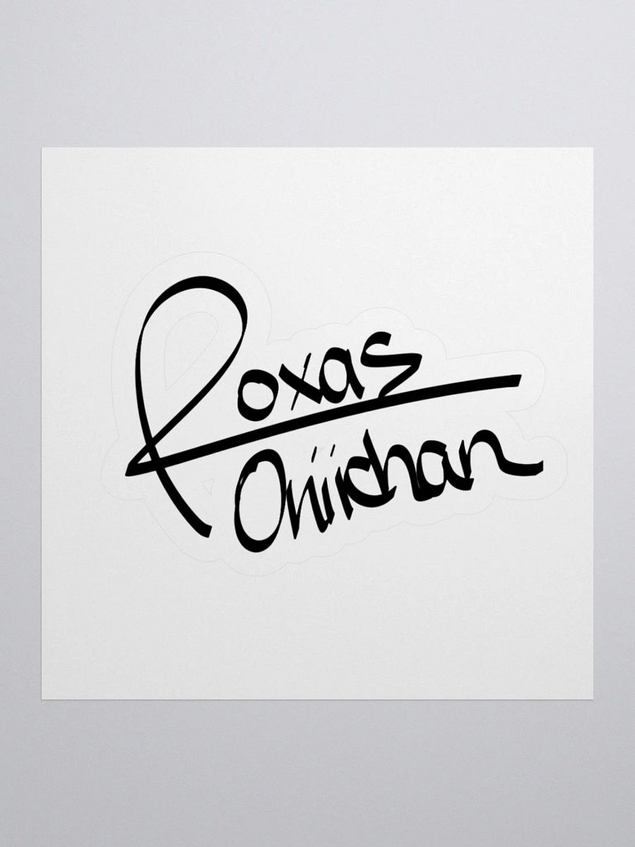 "Roxas Oniichan" signature sticker product image (5)