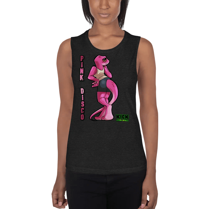 KICK - Pink Disco Muscle Shirt, Ladies product image (1)