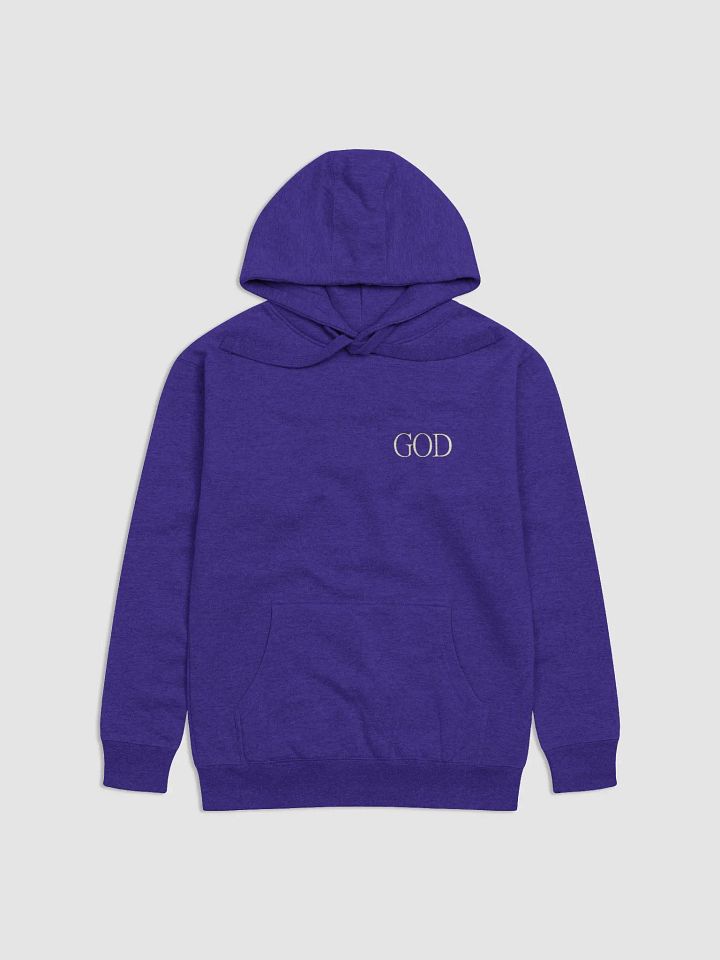 Good Vs Evil - God's In My Heart - Cotton Heritage Unisex Premium Hoodie product image (2)