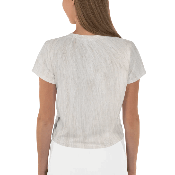 White Cat Crop Tee product image (2)