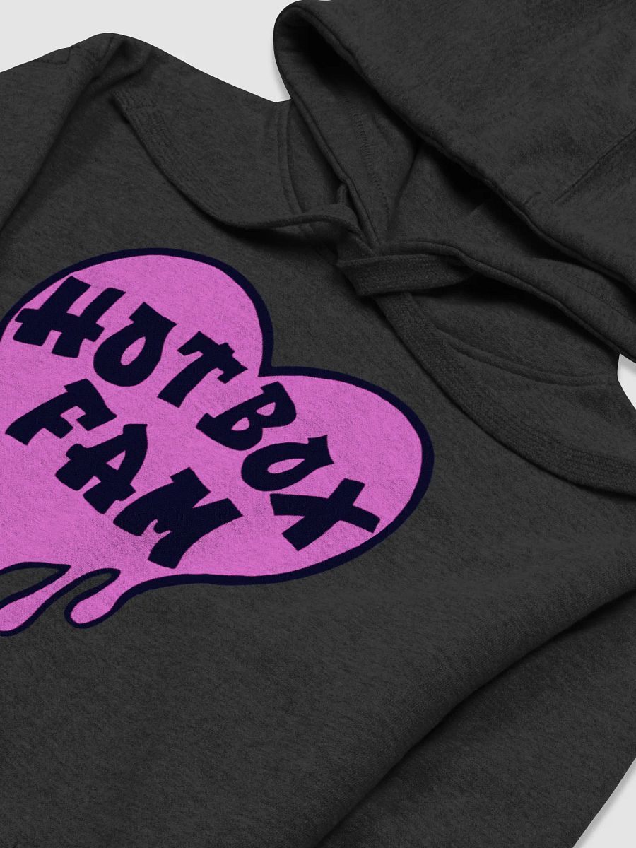 UNISEX HOT BOX FAM SOLID PINK LOGO HOODIE product image (35)
