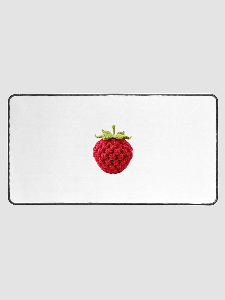 CozyAvocado Desk Mat 15.5" x 31.5" Raspberry #1 product image (1)