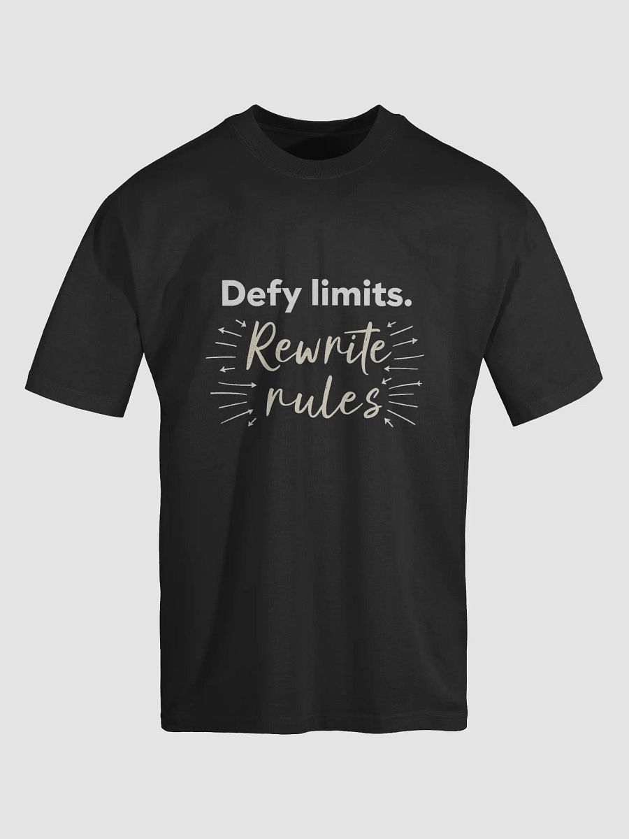 Defy Limits. Rewrite Rules. - The Empowering Emma Watson-Inspired T-Shirt That Will Change Your Life product image (5)