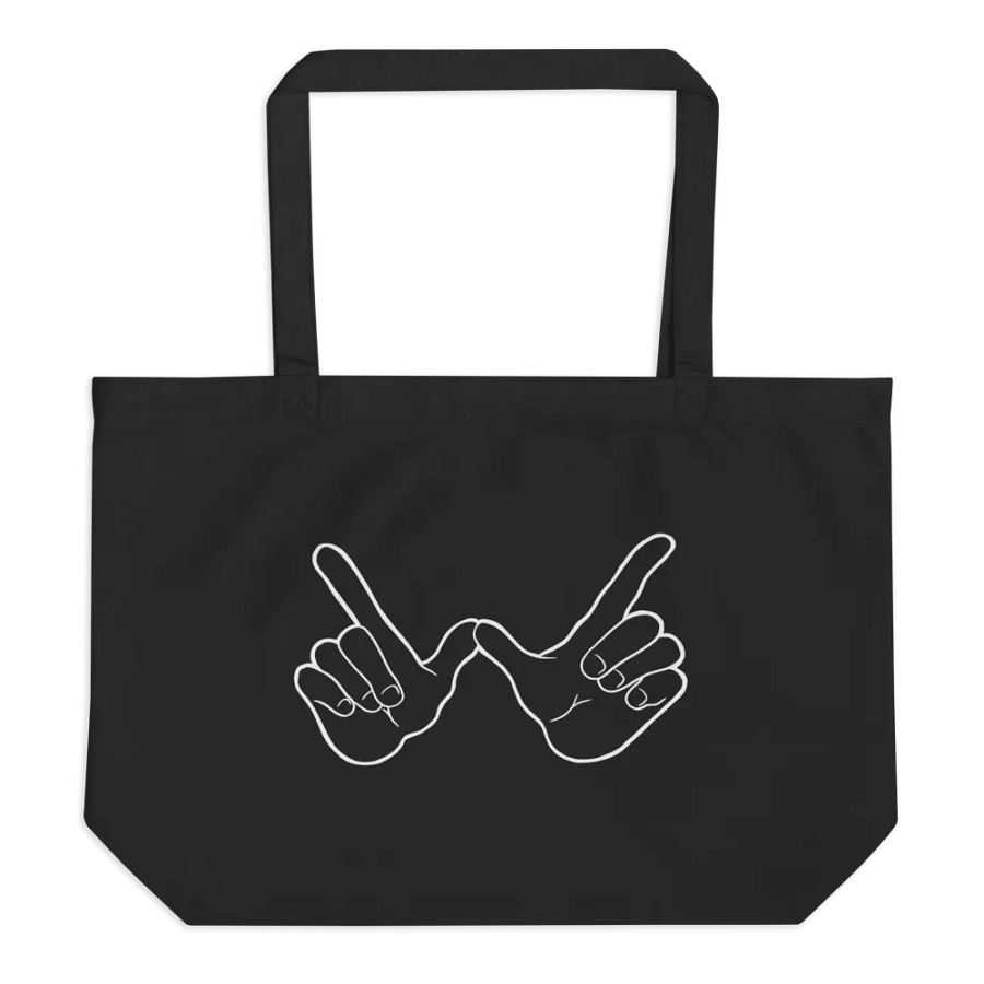 W Tote Bag - Black product image (1)