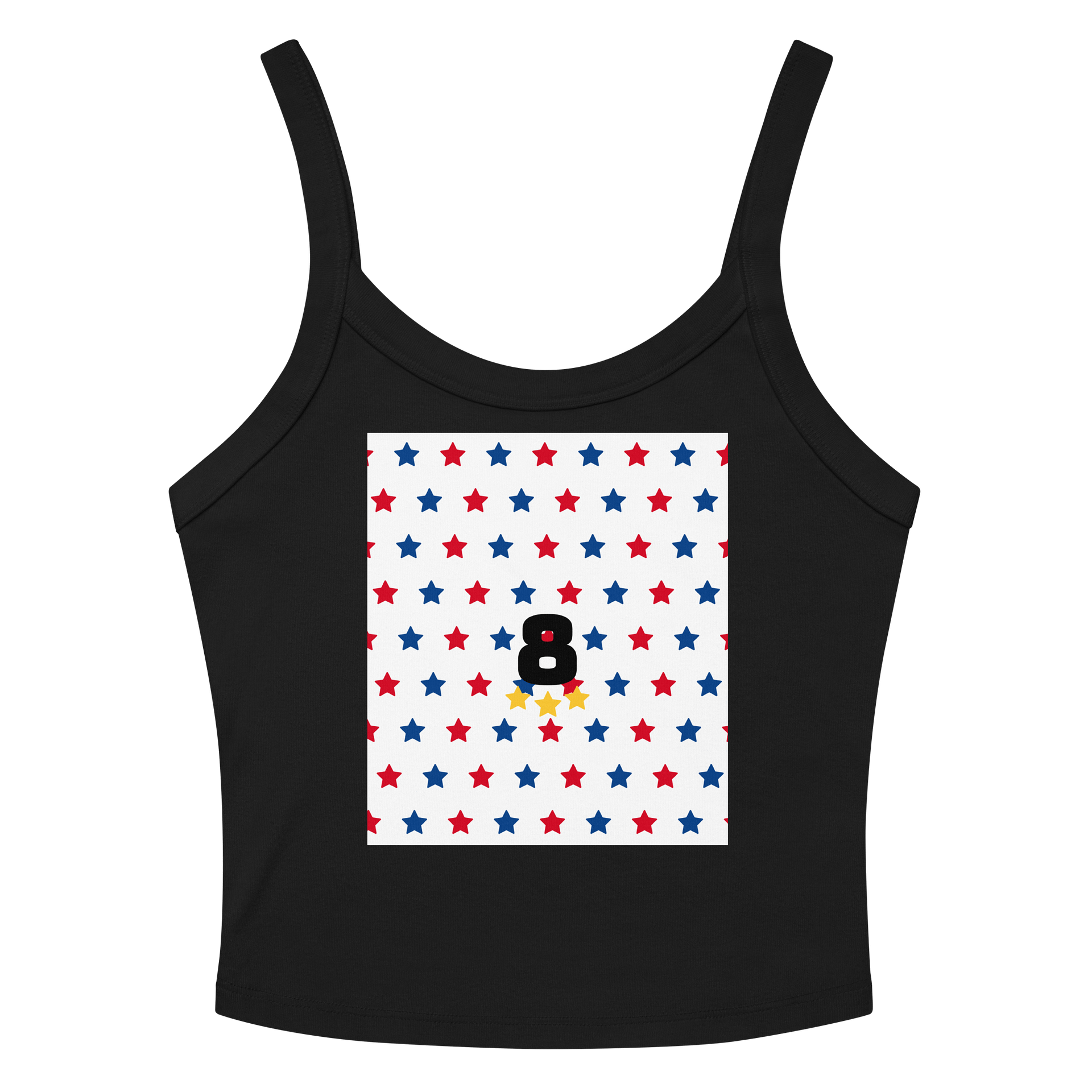 Starry Number 8 Women's Tank Top product image (2)