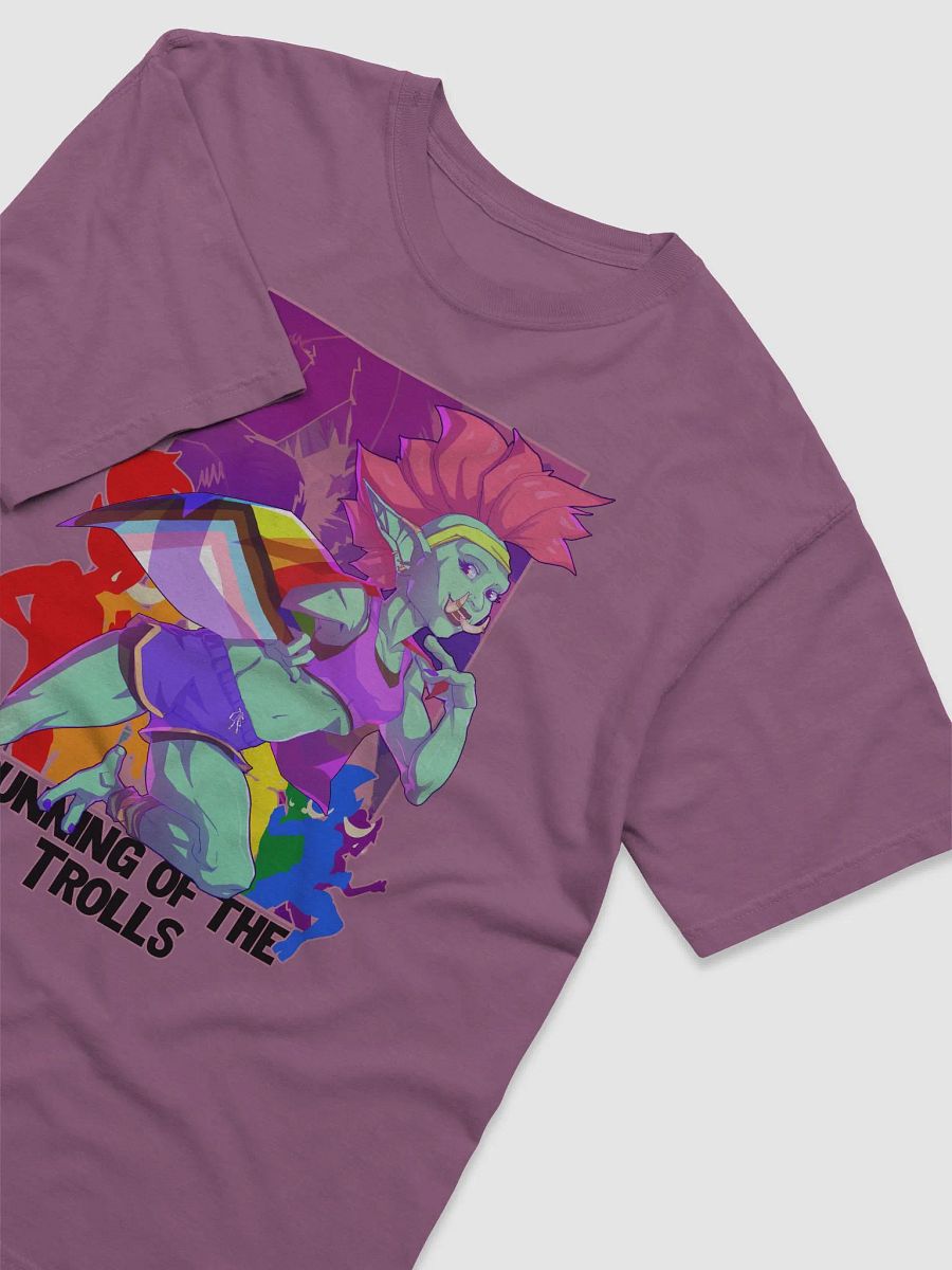 Troll Racer Tshirt Reds and Purples - by Eggu product image (3)