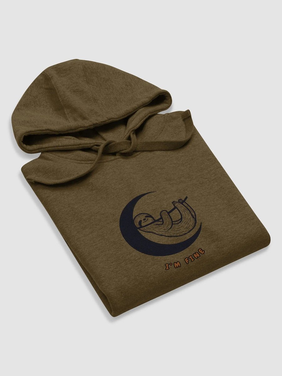 Sloth on the Moon Premium Hoodie product image (3)