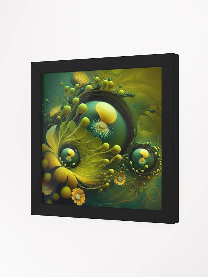 Willow the Wisps Green Flowers Wall Art product image (2)