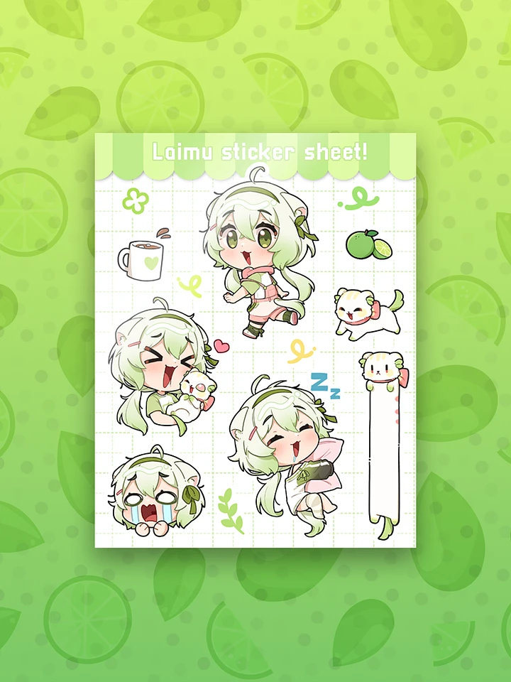 Laimu and Limón Sticker Sheet product image (1)