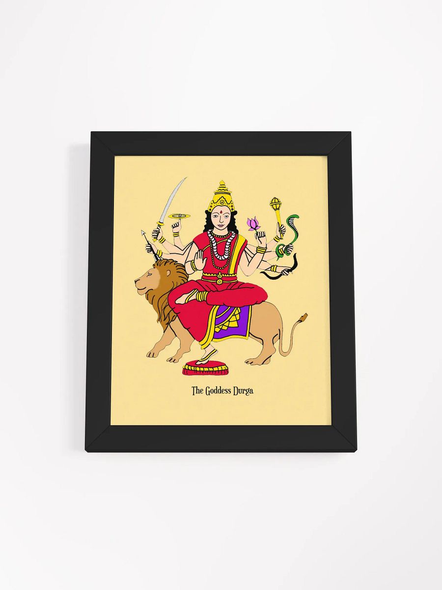 Goddess Durga Framed Art product image (1)