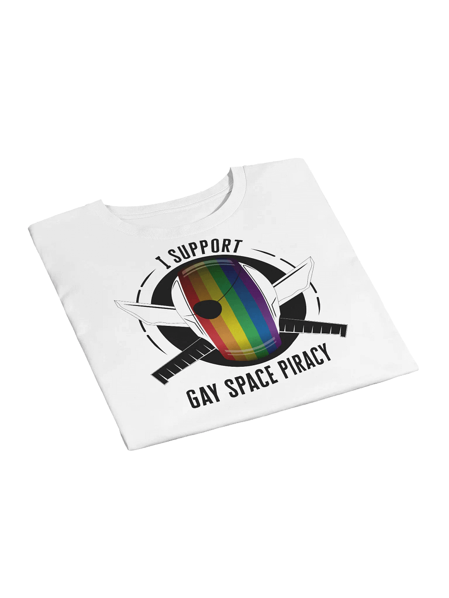 I Support Gay Space Piracy Crop Top product image (11)