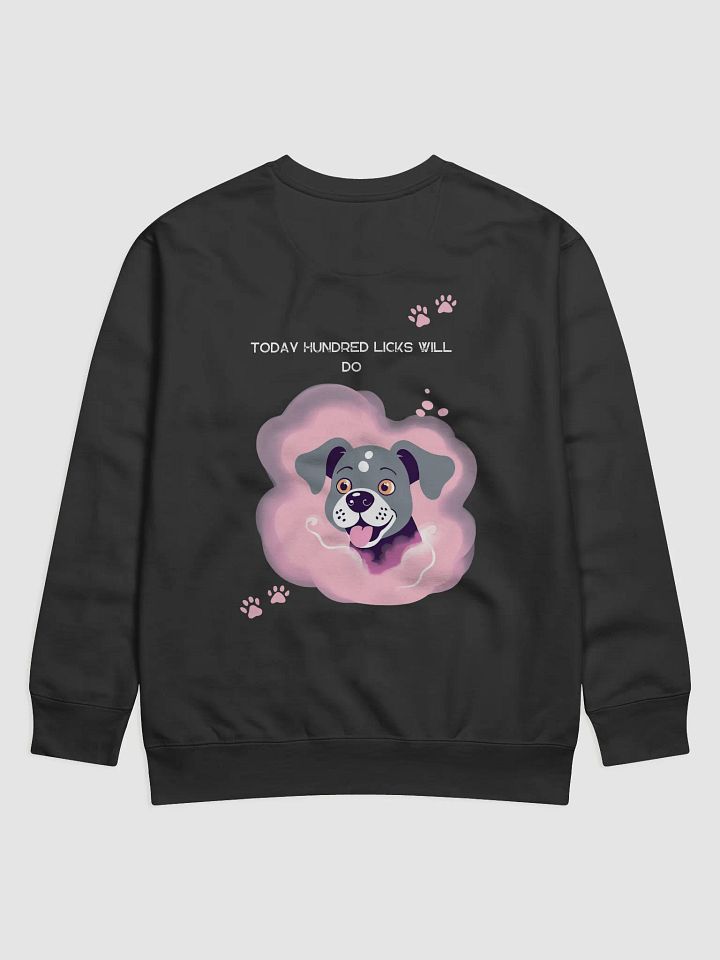 Fluffy Dog and Cherry Blossom Sweatshirt product image (2)