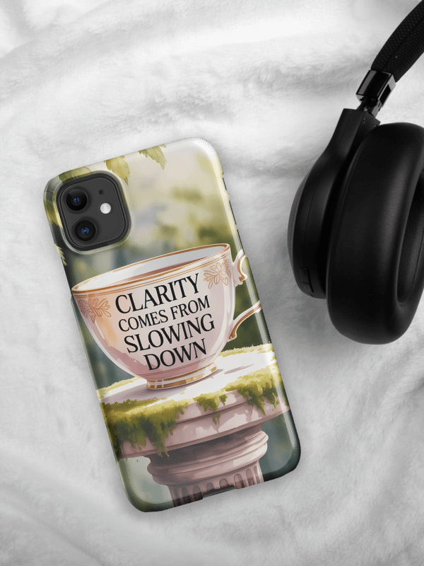 Slowing Down Human Design Projector iPhone Case product image (24)
