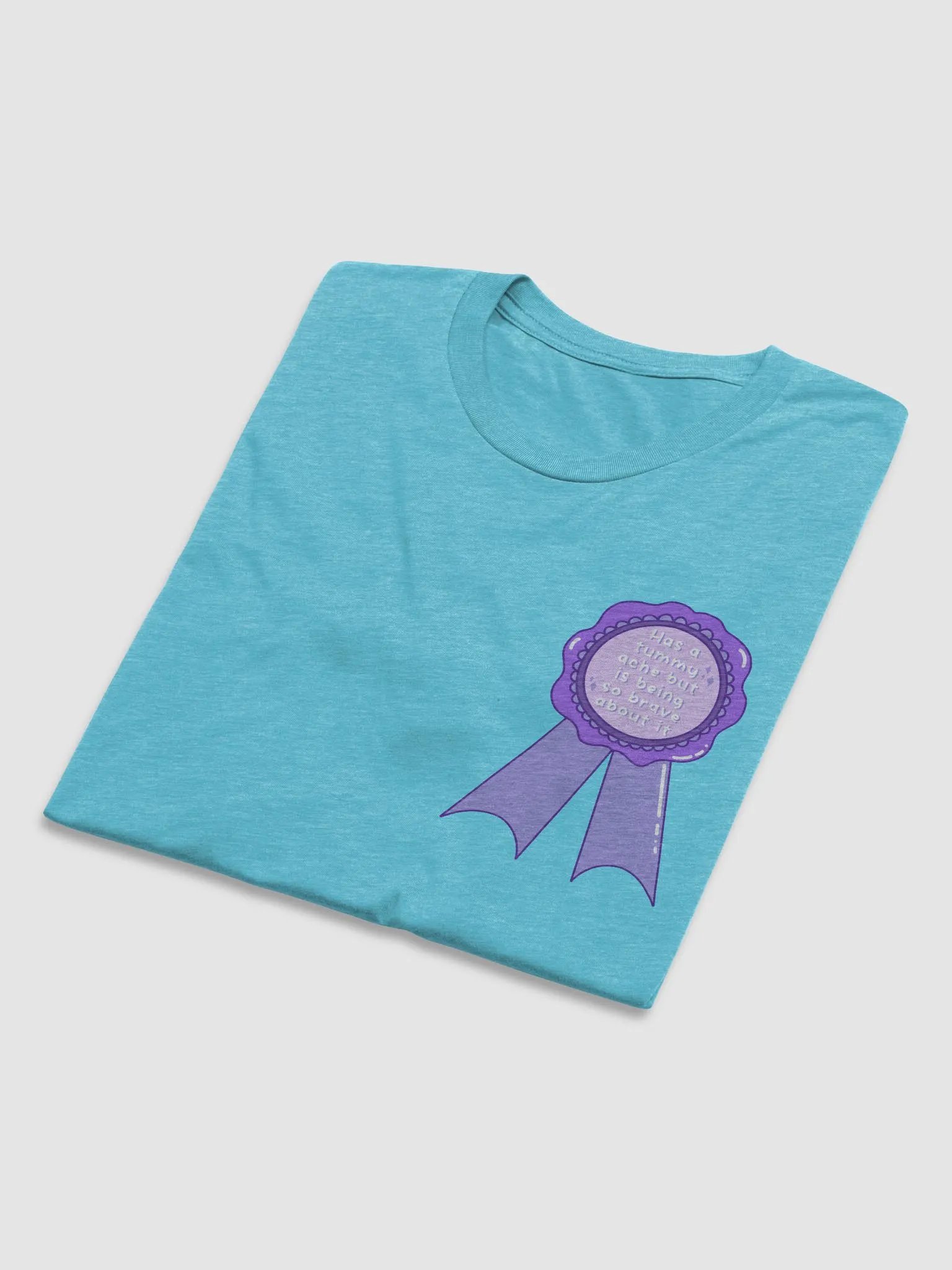 Tummy Ache Warrior Super Soft Tee product image (51)