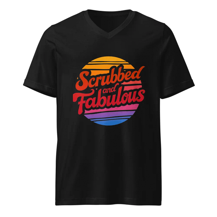 Sunset Scrubbed V-Neck Tee product image (1)