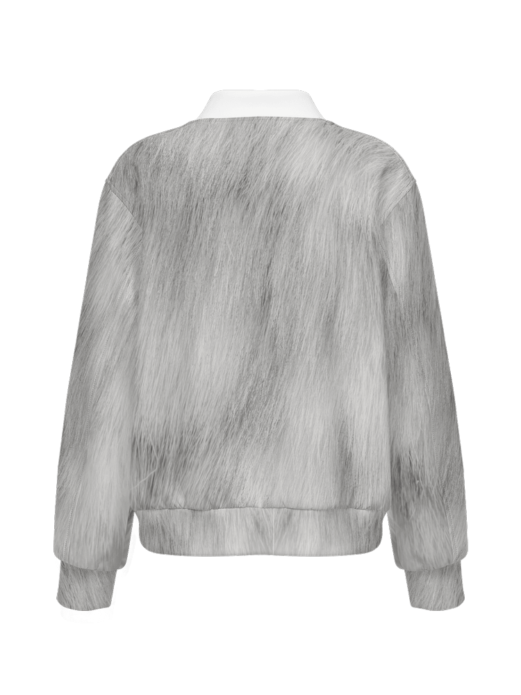 Chinchilla Cat Premium Bomber Jacket (Unisex) product image (6)