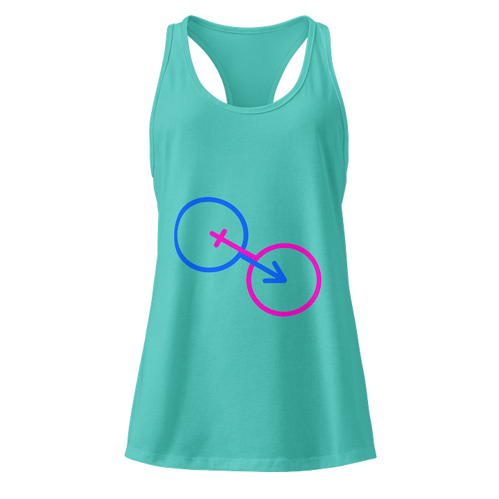 Gender Norm Women's Traditional Love Racerback Tank product image (1)