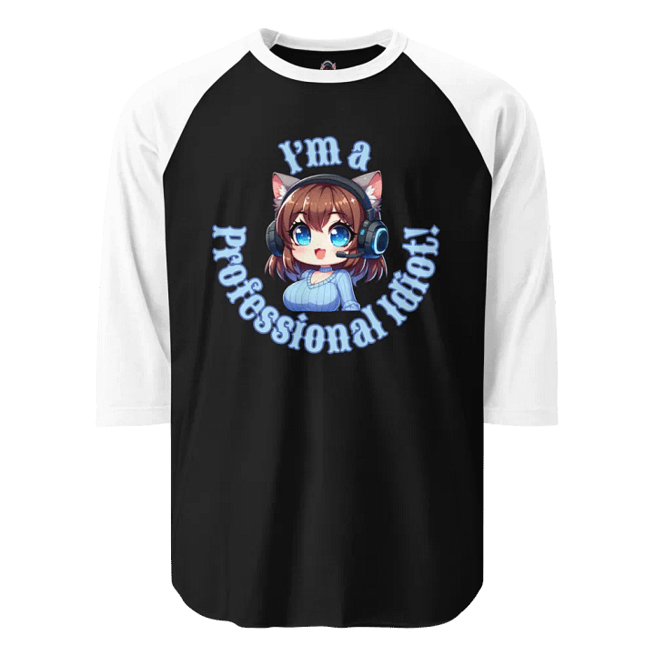 Professional Idiot Jersey Raglan Tee product image (1)