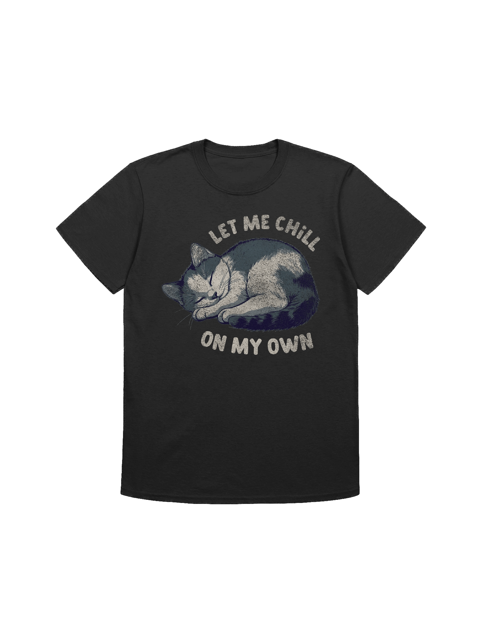 Let Me Chill On My Own Cat T-Shirt product image (1)