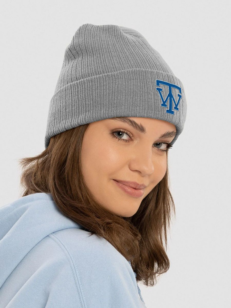 TW Logo Ribbed Knit Beanie product image (2)