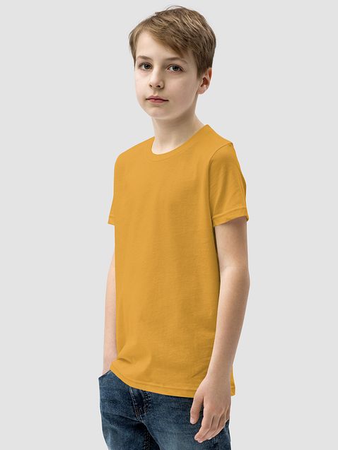 Photo showing Bella+Canvas Youth Short Sleeve T-Shirt